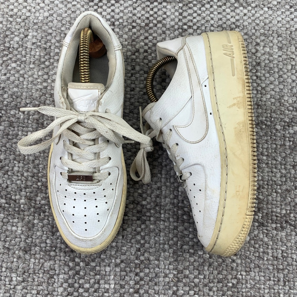 Nike Air Force 1 Sage Low Womens Size 7 White AR5339-100 Platform Sneakers